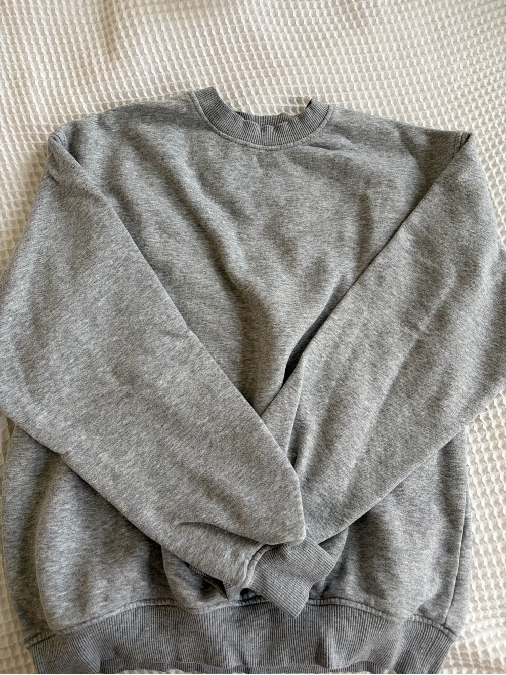 Classic Gray Crewneck Sweater - Cotton On